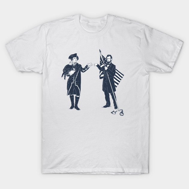 Fist Bump for Liberty T-Shirt-TOZ